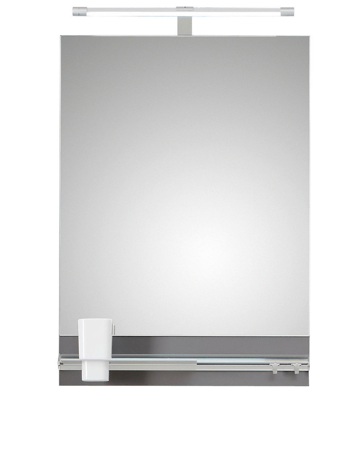 SPIEGELSET 50/77,5/11 cm    in  - Dunkelgrau, KONVENTIONELL, Glas/Holzwerkstoff (50/77,5/11cm) - Pelipal