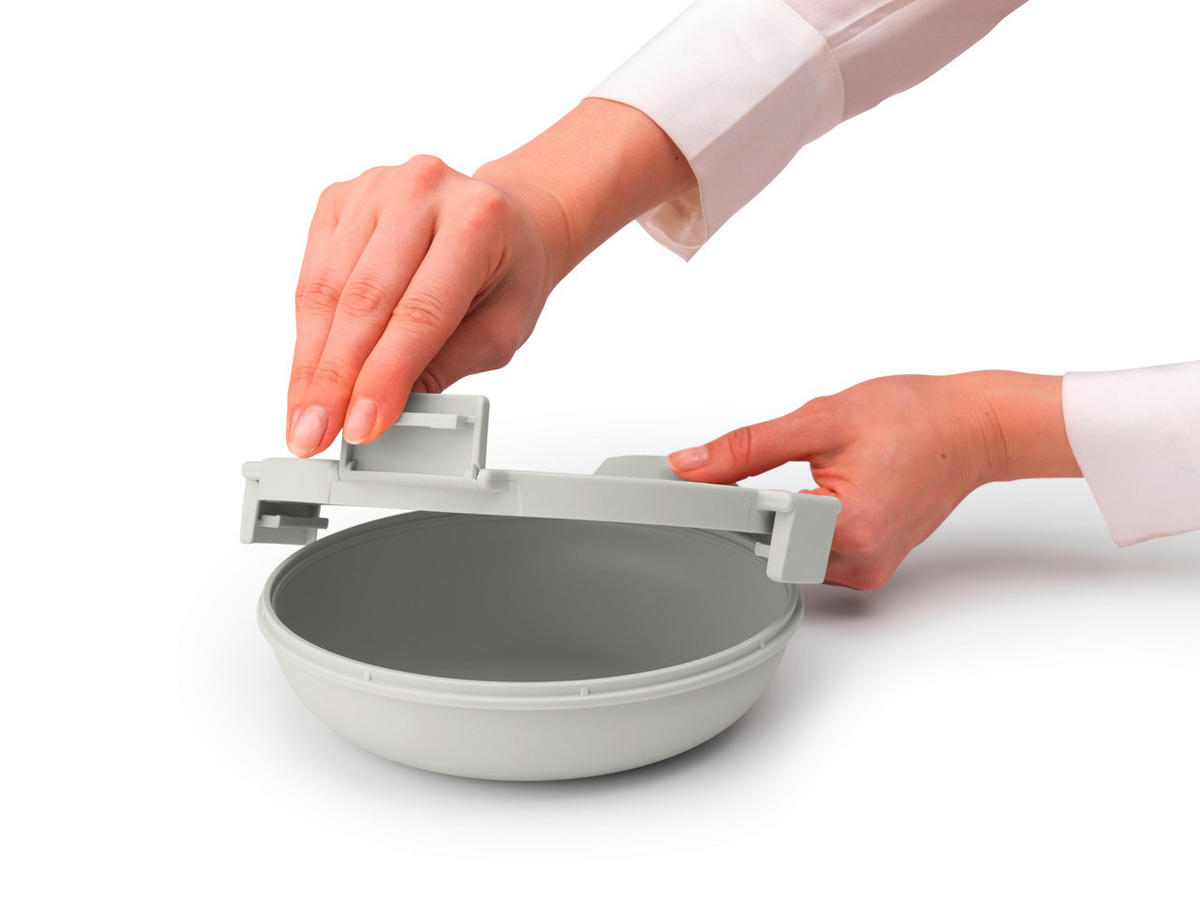KRABIČKA NA OBĚD plast  1 l - světle šedá, Basics, plast (21,5/6cm) - Brabantia