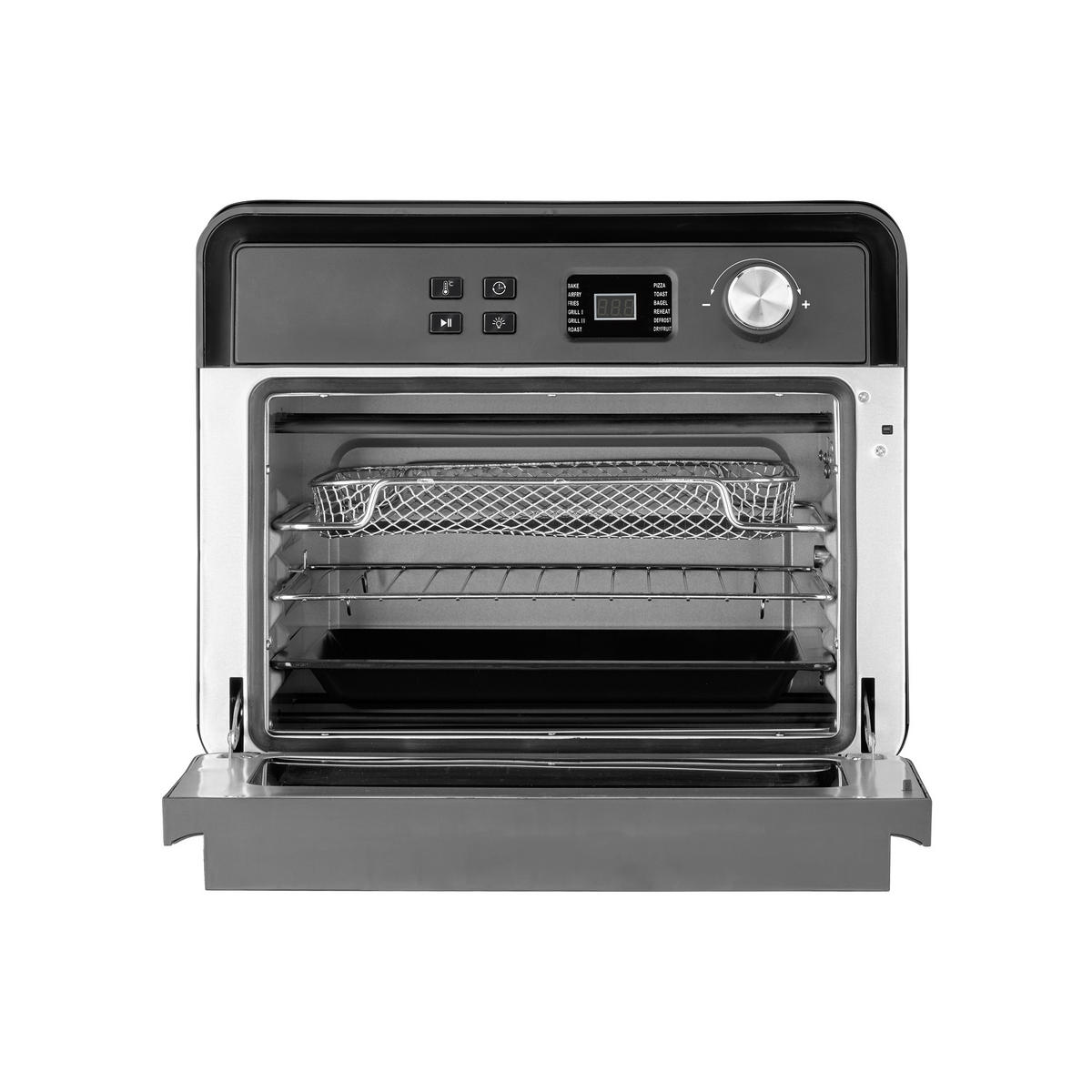 HEIßLUFTFRITTEUSE 22 L  - Schwarz, Design, Kunststoff (40,5/35/39cm) - CASO Design