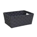 REGALKORB 21/16/11 cm   - Dunkelgrau, Basics, Kunststoff/Metall (21/16/11cm) - Landscape