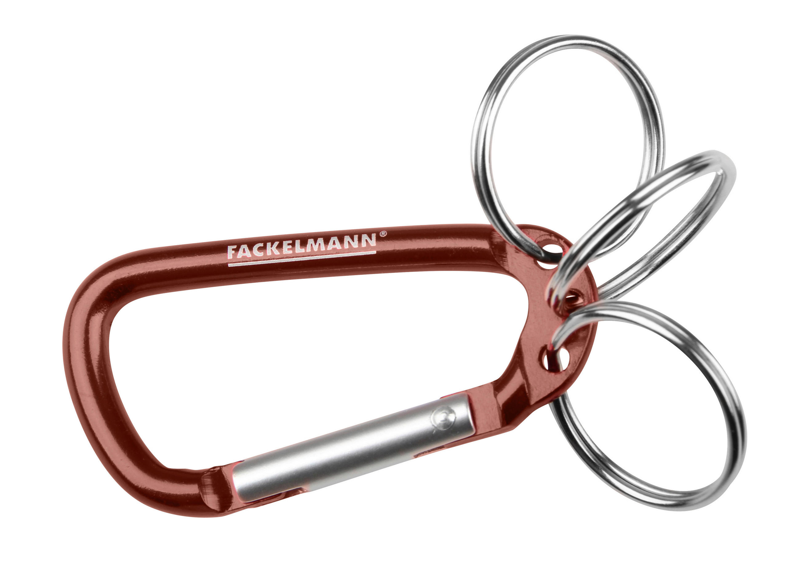 SCHLÜSSELANHÄNGER  - Rot, KONVENTIONELL, Metall (9/3,7/2,5cm) - Fackelmann