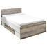 POSTELJA 140 cm x 200 cm , leseni material bela, naravna - naravna/bela, Konvencionalno, leseni material (140/200cm) - Carryhome POSTELJA 140 cm x 200 cm , leseni material bela, naravna - naravna/bela, Konvencionalno, leseni material (140/200cm) - Carryhome