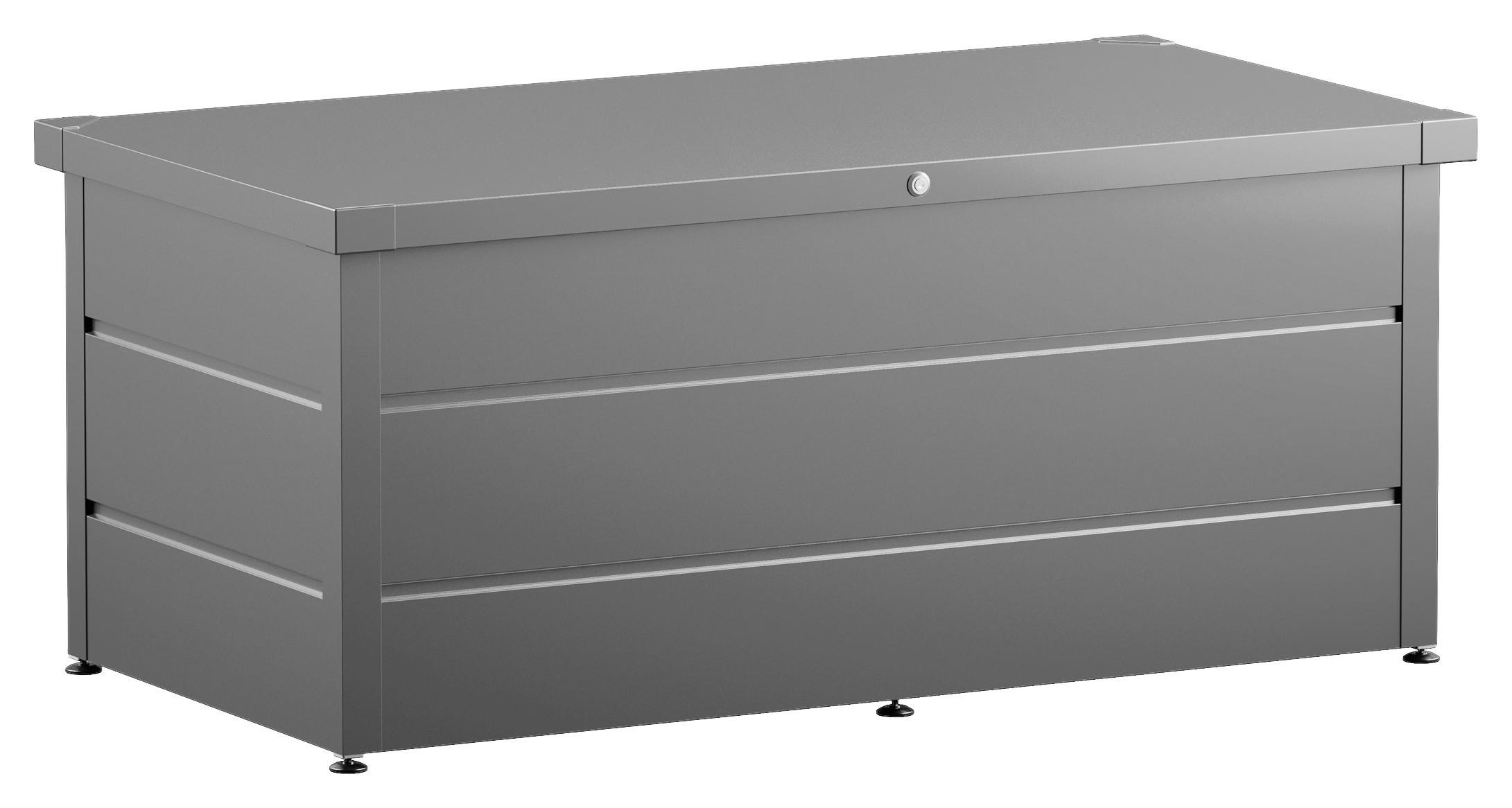 KISSENBOX 166/72,5/87,5 cm  - Alufarben, Basics, Metall (166/72,5/87,5cm)