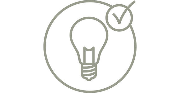 LED-DECKENLEUCHTE 25/10/23 cm   - Silberfarben, Design, Kunststoff/Metall (25/10/23cm) - Novel