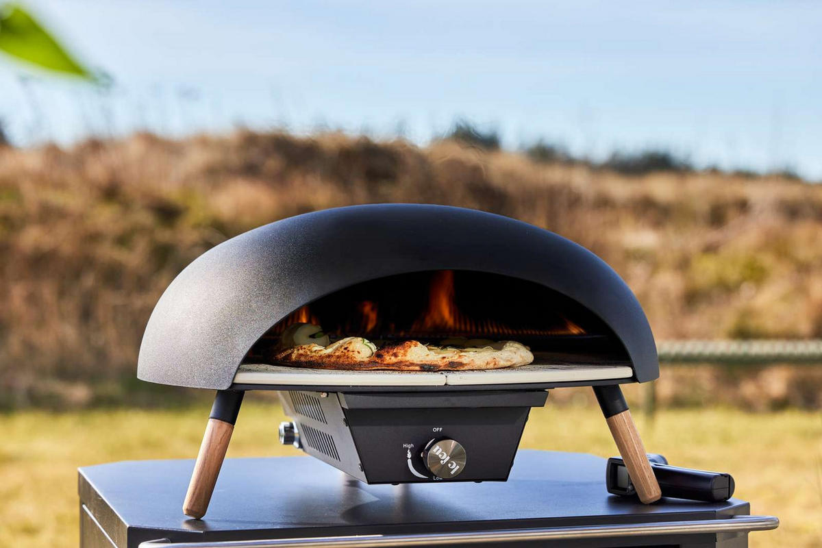 LE FEU PIZZA PEĆ TURTLE 3.0  crna  - crna, Basics, metal (56,1/58,7/30,5cm)