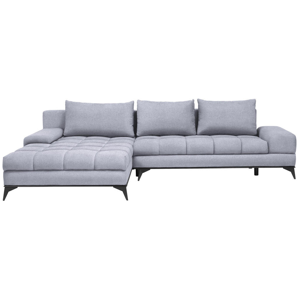 Carryhome ROHOVÁ SEDAČKA, textil, svetlosivá