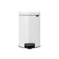 ABFALLEIMER NEW ICON 12 L  - Weiß, Design, Kunststoff/Metall (25,1/41,1/33,8cm) - Brabantia