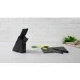 MESSERBLOCK 7-teilig  - Schwarz, Basics, Holz/Kunststoff - Homeware Profession.