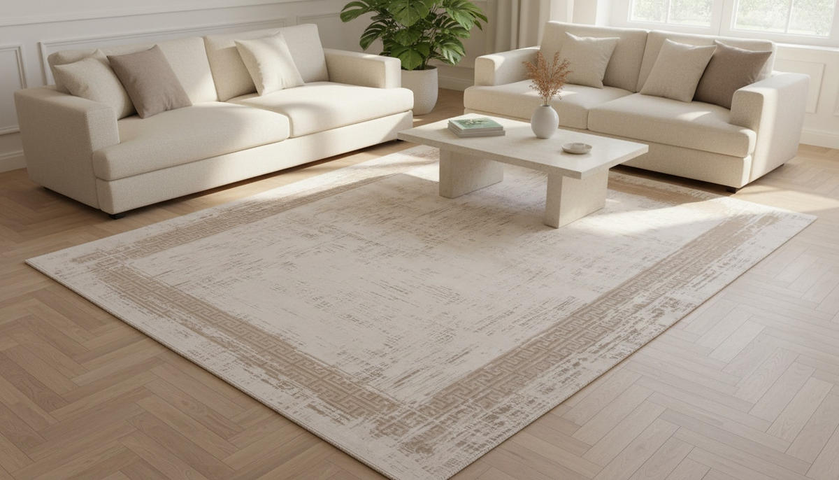 WEBTEPPICH Wohnzimmer 200/290 cm Beige rechteckig  - Beige, Basics, Textil (200/290cm) - Batucci