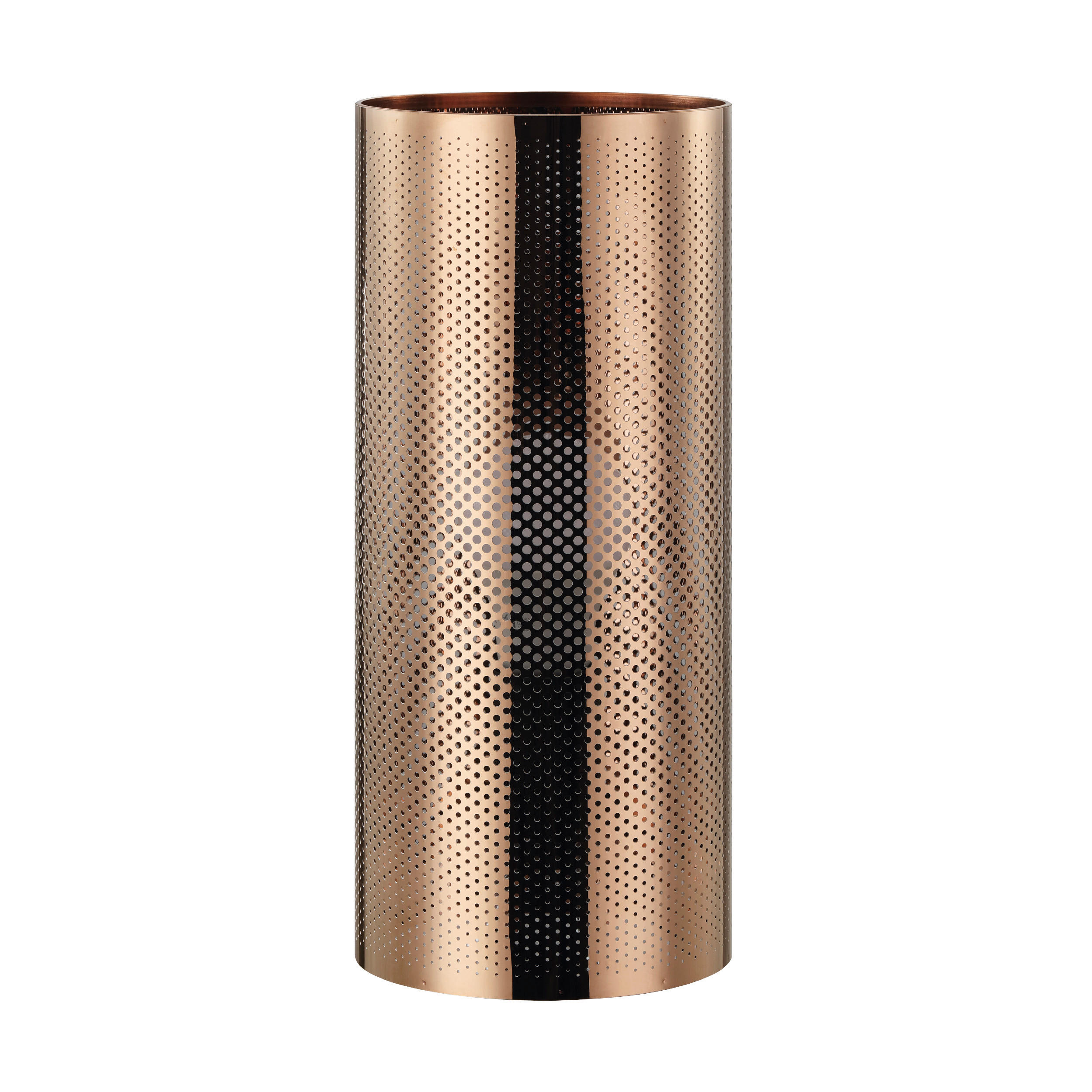 Tischlampe Tabiago Schwarz/ Rosegold mit Kippschalter