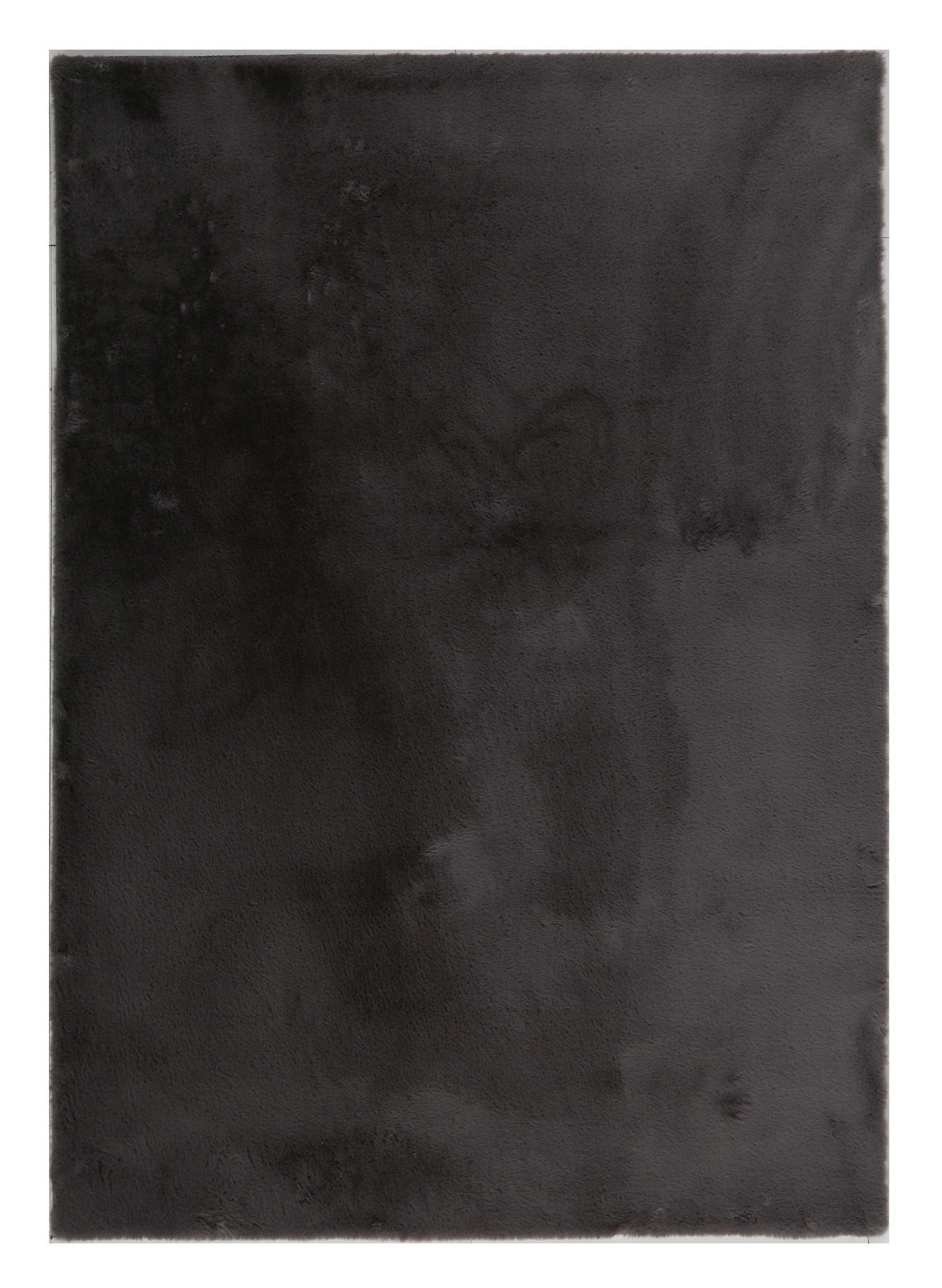 FELLTEPPICH 120/160 cm Olympos Anthrazit  - Anthrazit, KONVENTIONELL, Kunststoff/Textil (120/160cm) - Novel