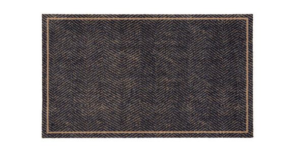 FUßMATTE 66/110 cm  - Beige/Schwarz, Design, Textil (66/110cm) - Esposa