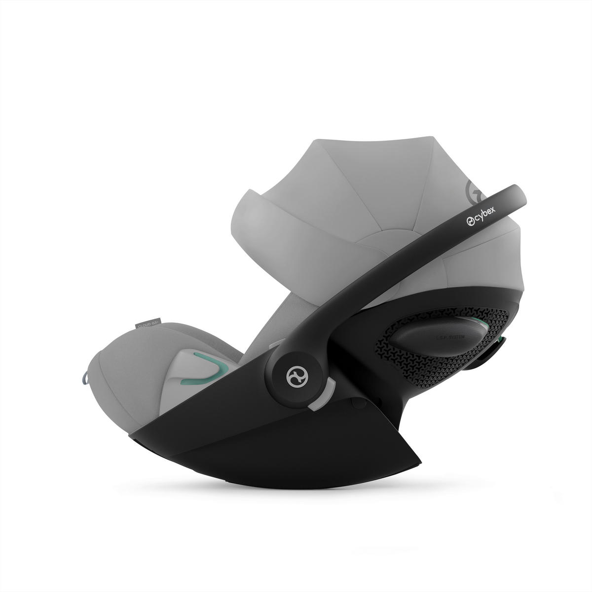 BABYSCHALE Cloud G3 Plus Stone Grey   - Grau, Basics, Kunststoff/Textil (68-72/43,5/35,5-59,5cm) - cybex GOLD