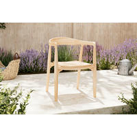 GARTENSTUHL Teakholz Teakfarben  - Teakfarben, MODERN, Holz (57l) - Ambia Garden