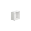 HÄNGEELEMENT in Weiss   - Weiss, Basics, Holzwerkstoff (35/35/18,7cm) - Paidi