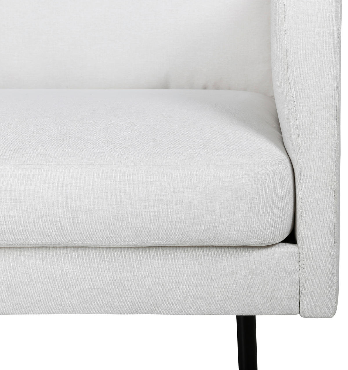 SESSEL in Schwarz, Beige  - Beige/Schwarz, Design, Kunststoff/Textil (95/80/84cm) - Livetastic