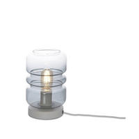 STOLNÍ LAMPA, nástěnný stmívač, E27, 15/23 cm  - světle šedá, Trend, sklo (15/23cm) - It's about Romi