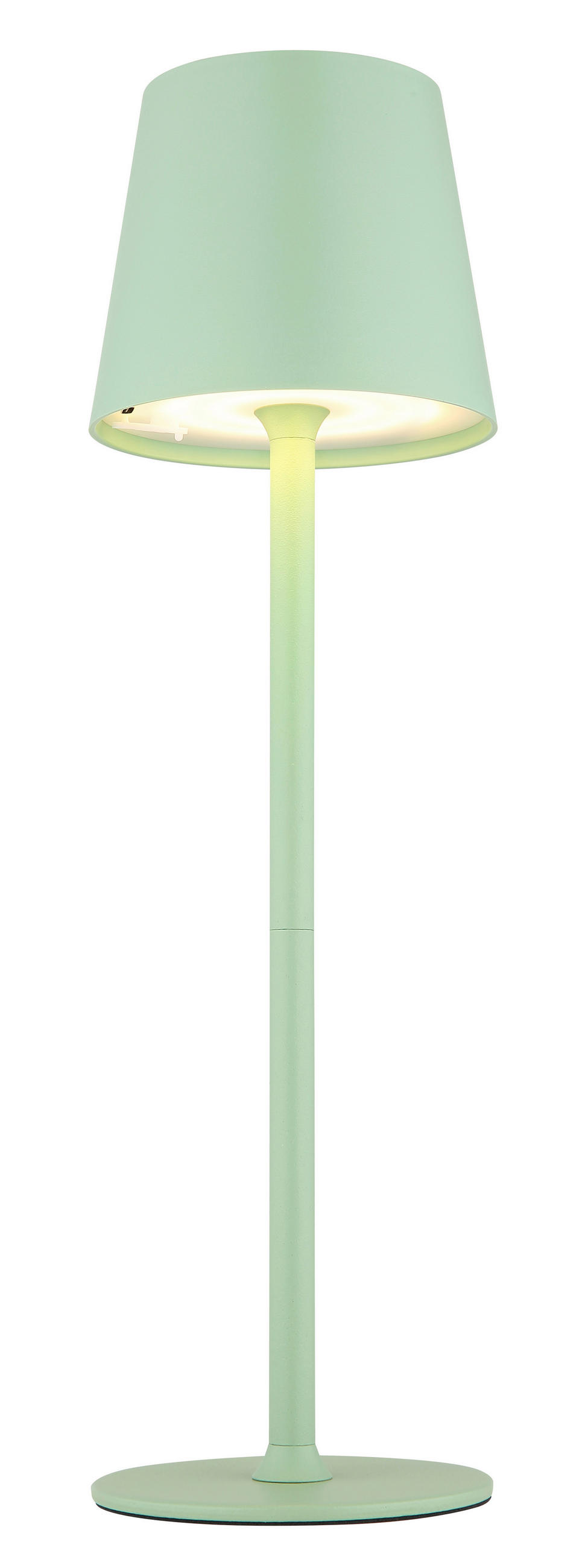 NAMIZNA SVETILKA ZA POLNJENJE  VANNIE  10,6/36 cm           - bela/svetlo zelena, Trend, kovina/umetna masa (10,6/36cm) - Globo