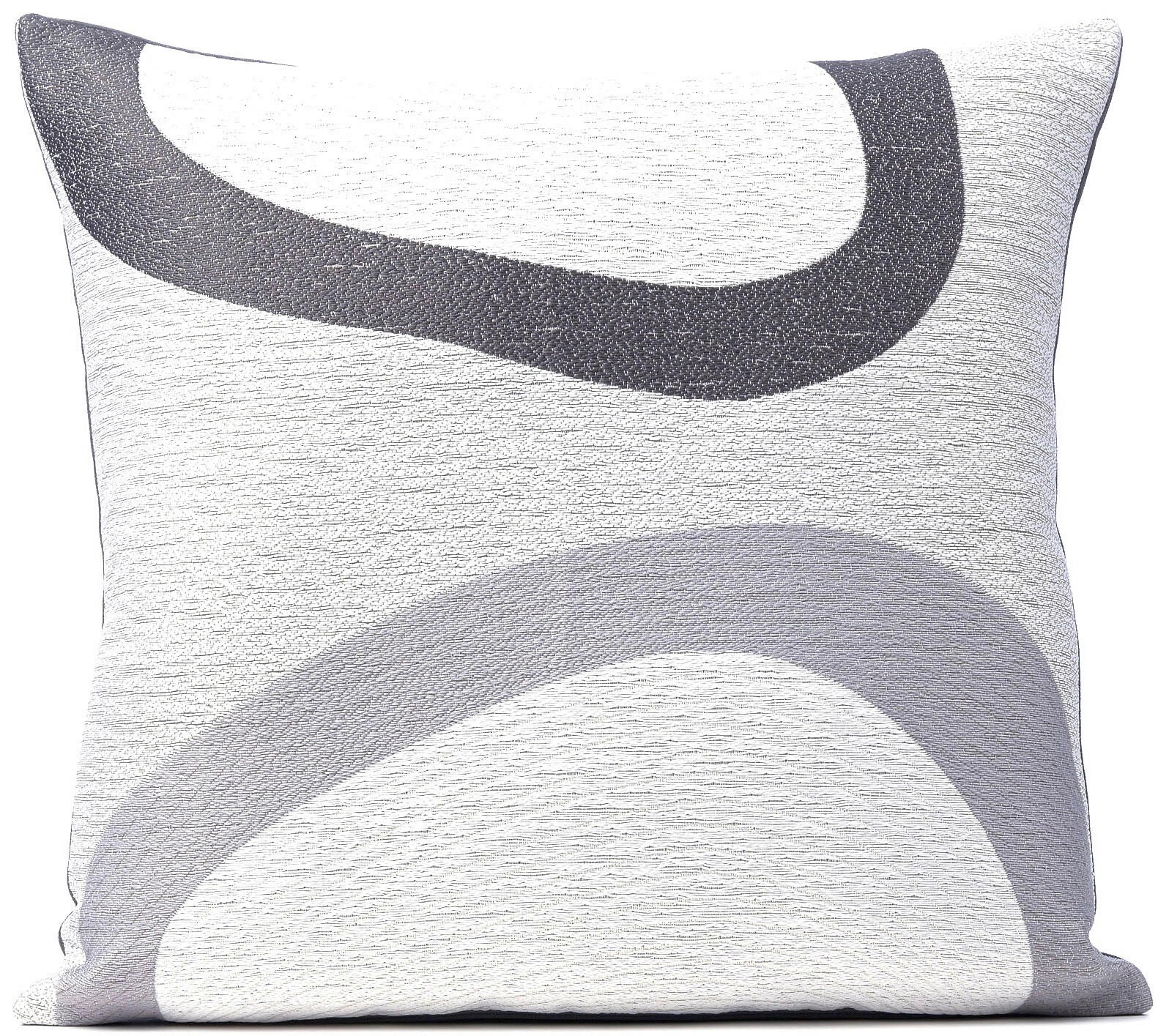 ZIERKISSEN  45/45 cm   - Anthrazit, Basics, Textil (45/45cm) - Novel