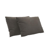ZIERKISSEN FABIO E 2-teilig 60/30 cm  - Graphitfarben, MODERN, Textil (60/30cm) - Sit & More