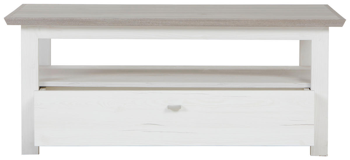 KLUB STOČIĆ  siva, bela  - siva/bela, Dizajnerski, pločasti materijal (110/80/45cm) - Hom`in
