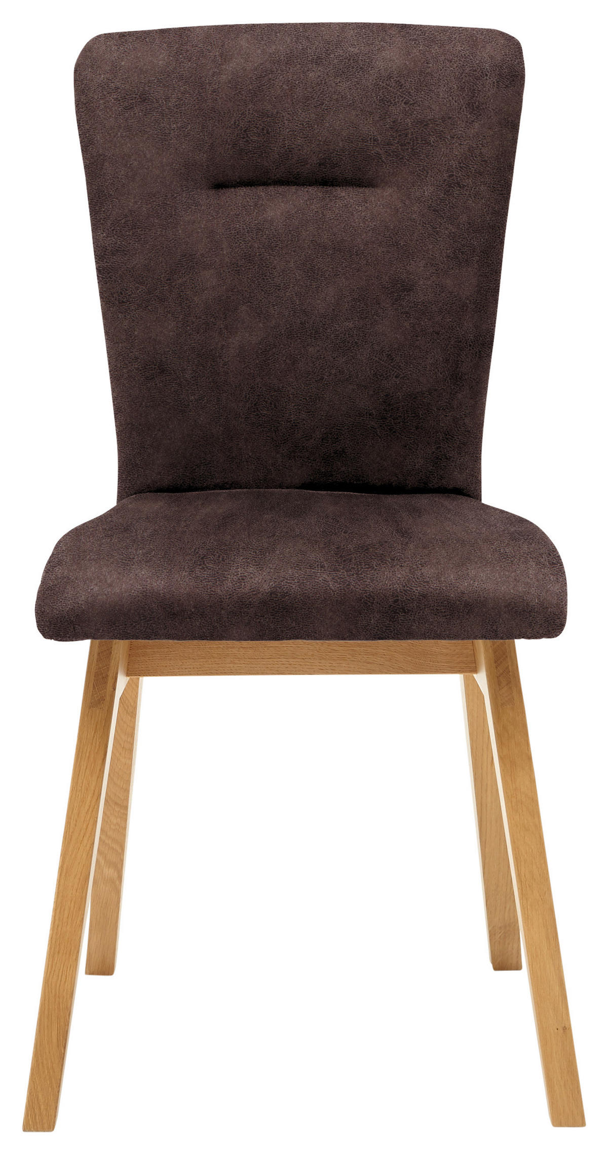 STUHL in Holz, Textil Braun  - Braun, KONVENTIONELL, Holz/Textil (46/91/66cm) - Dieter Knoll