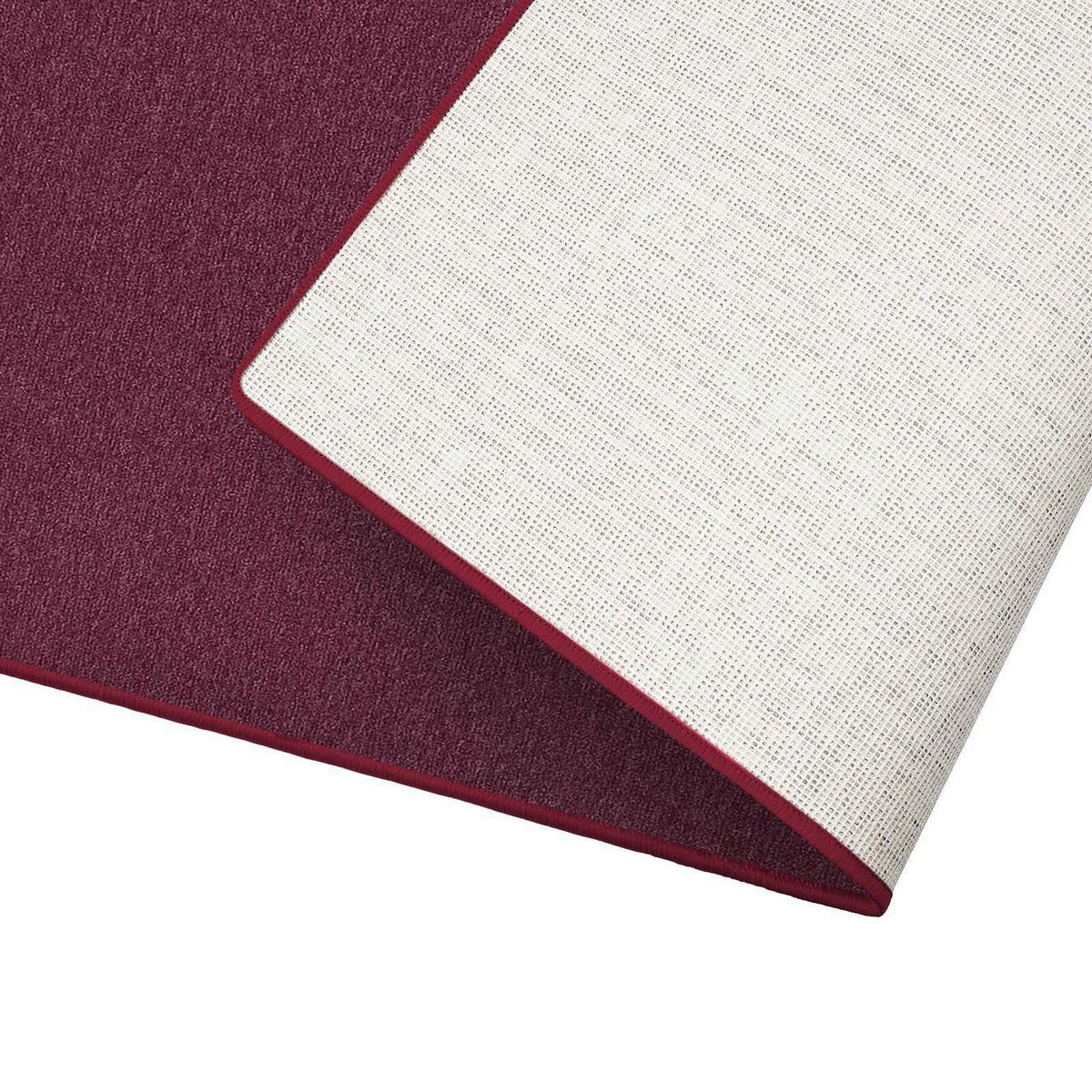 WEBTEPPICH 80/150 cm London Rot  - Rot, Basics, Kunststoff/Textil (80/150cm) - Novel