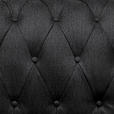 CHESTERFIELD-SOFA Webstoff Dunkelgrau  - Wengefarben/Dunkelgrau, LIFESTYLE, Holz/Textil (206/76,5/96cm) - Landscape