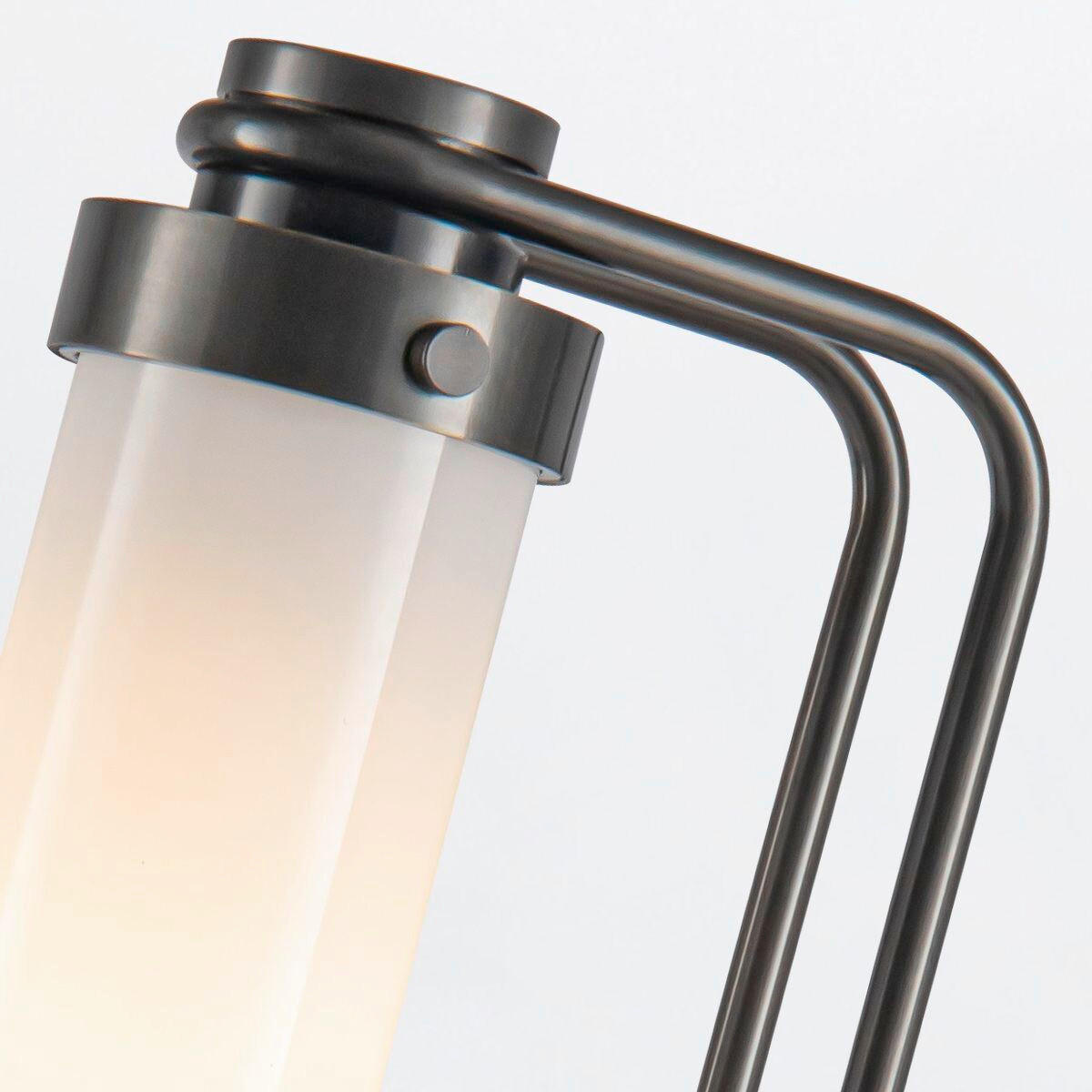 TISCHLEUCHTE   - Bronzefarben, KONVENTIONELL, Glas/Metall (56,5/15,2/18,8cm) - Elstead Lighting