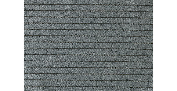 3-SITZER-SOFA Cord Graphitfarben  - Schwarz/Graphitfarben, KONVENTIONELL, Textil/Metall (237/75/104cm) - Carryhome