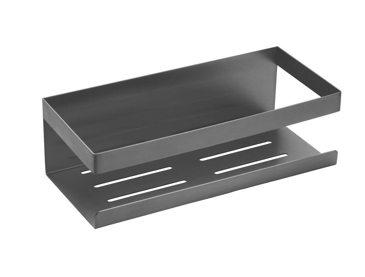 DUSCHABLAGE Metall  - Grau, KONVENTIONELL, Metall (25/8/11,5cm) - Schöner Wohnen
