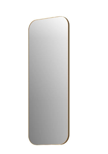 WANDSPIEGEL Goldfarben  - Goldfarben, Design, Glas/Metall (58,5/170,5/2,5cm) - Xora
