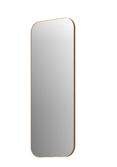 WANDSPIEGEL Goldfarben - Goldfarben, Design, Glas/Metall (58,5/170,5/2,5cm) - Xora