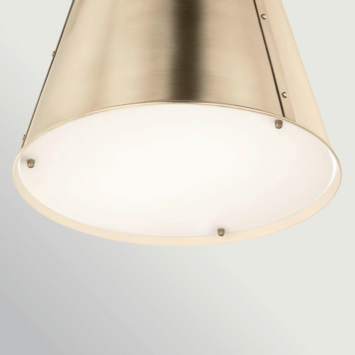 HÄNGELEUCHTE Kichler 33/43,2 cm  - Champagner, Design, Metall (33/43,2cm) - Elstead Lighting