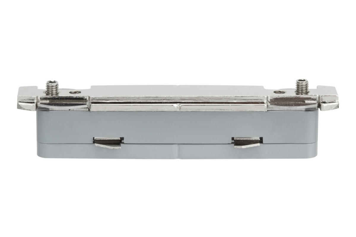 SCHIENENSYSTEM-VERBINDER URail 7/1,5/1,1 cm   - Silberfarben, Basics, Metall (7/1,5/1,1cm) - Paulmann