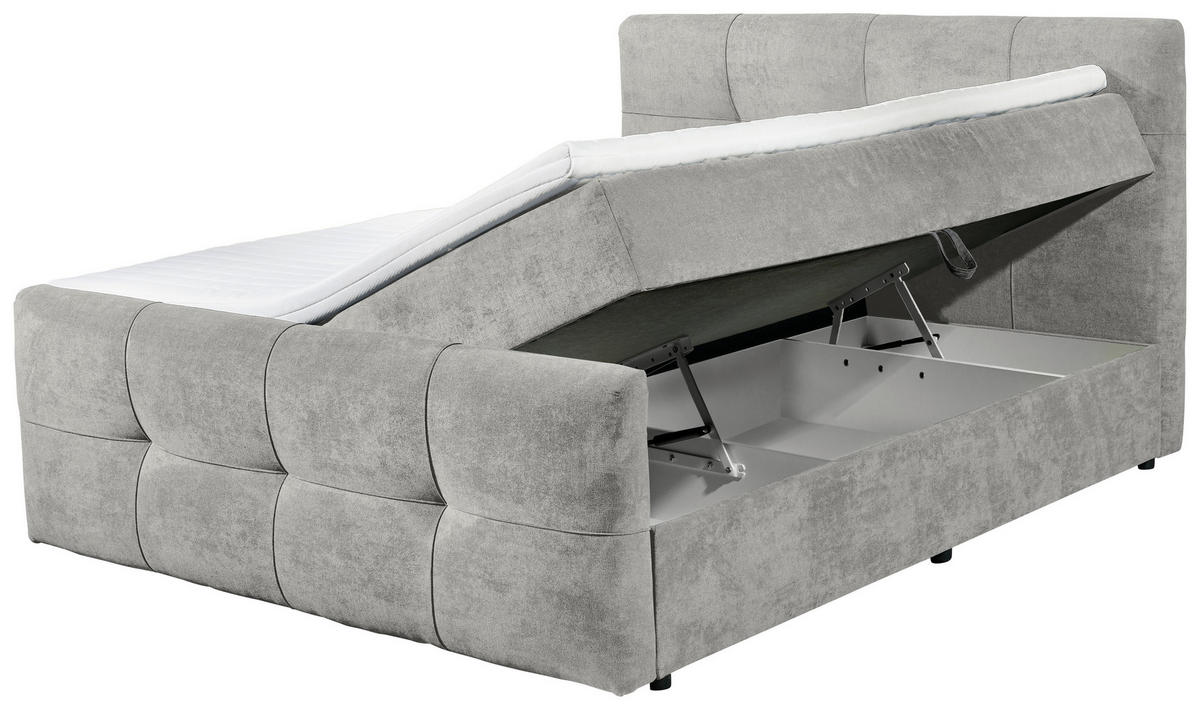 BOXSÄNG 180/200 cm  i lerfärgad  - lerfärgad, Modern, trämaterial/textil (180/200cm) - MID.YOU