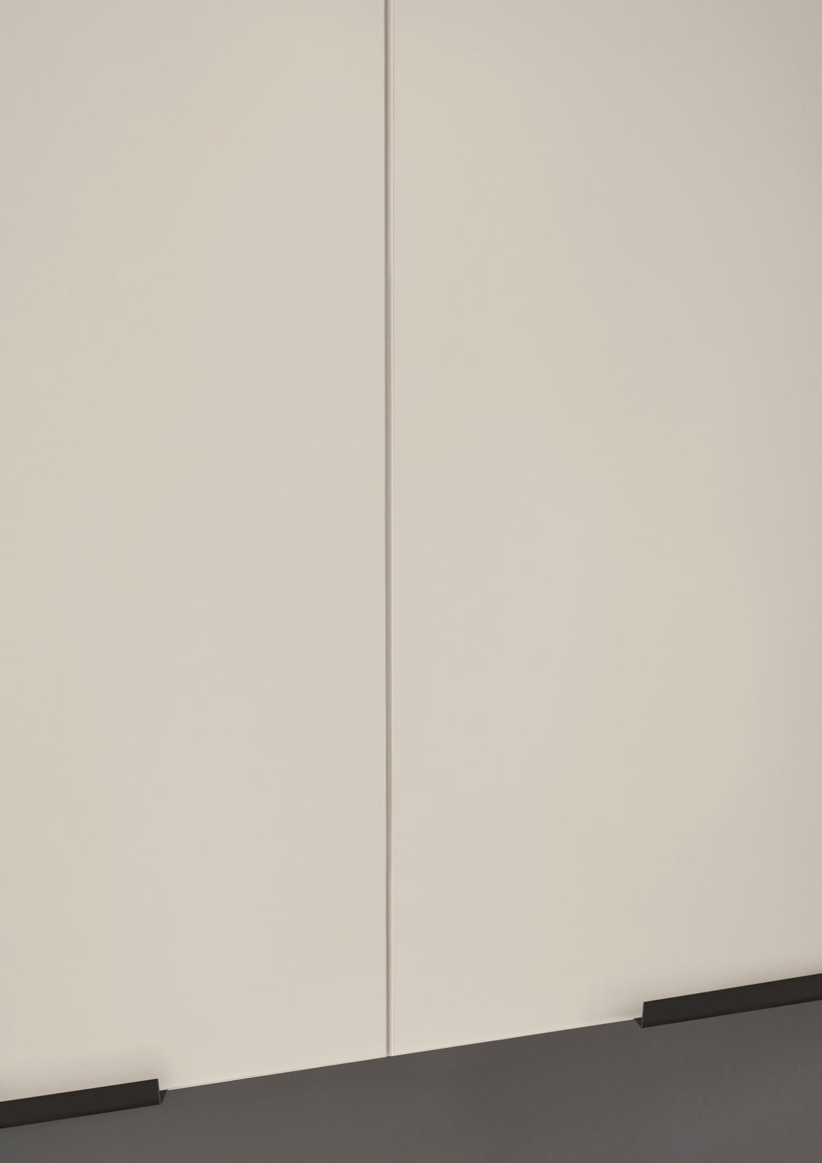KÜCHENLEERBLOCK   in Kaschmir  - Kaschmir/Schwarz, Basics, Holzwerkstoff/Metall (220/211/60cm) - Carryhome