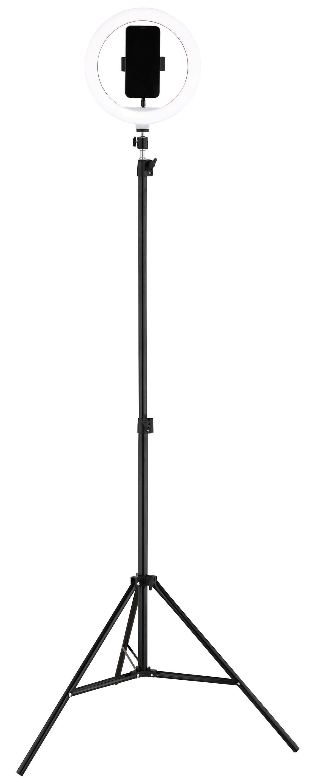 LED-GOLVLAMPA Delgado 63/210 cm    - opal/svart, Basics, metall/plast (63/210cm)
