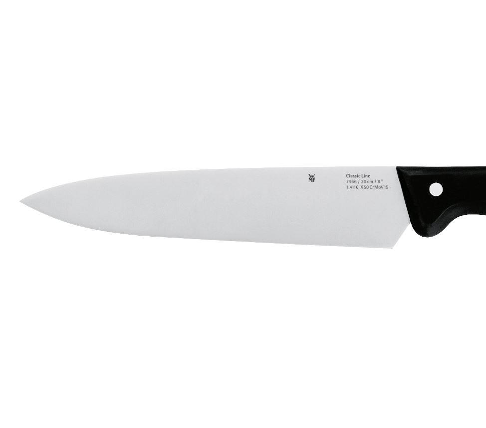 MESSERBLOCK Classic Line 6-teilig  - Schwarz/Naturfarben, KONVENTIONELL, Holz/Metall - WMF