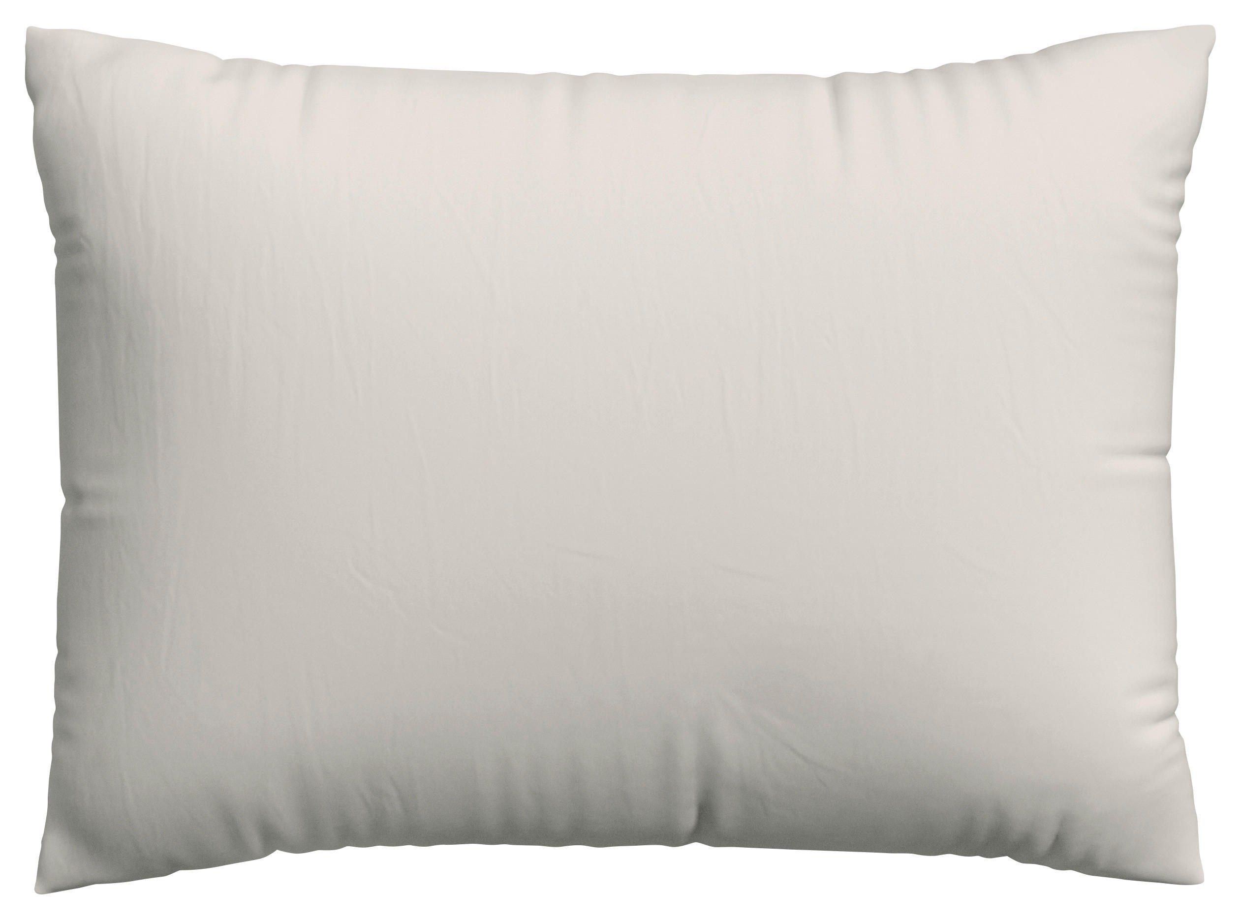 KOPFPOLSTERBEZUG WOVEN SATIN 60/80 cm  - Beige, Basics, Textil (60/80cm) - Schlafgut