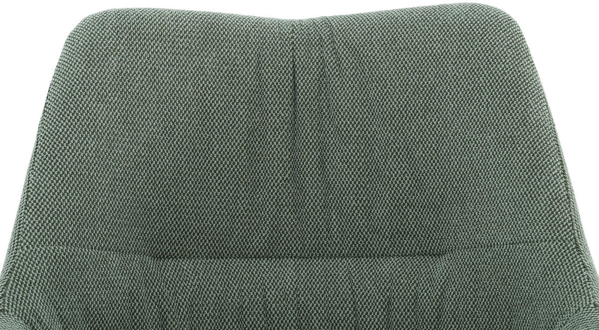 NASLANJAČ, kovina, tekstil zelena  - zelena, Design, kovina/tekstil (58/86/62,5cm) - Carryhome