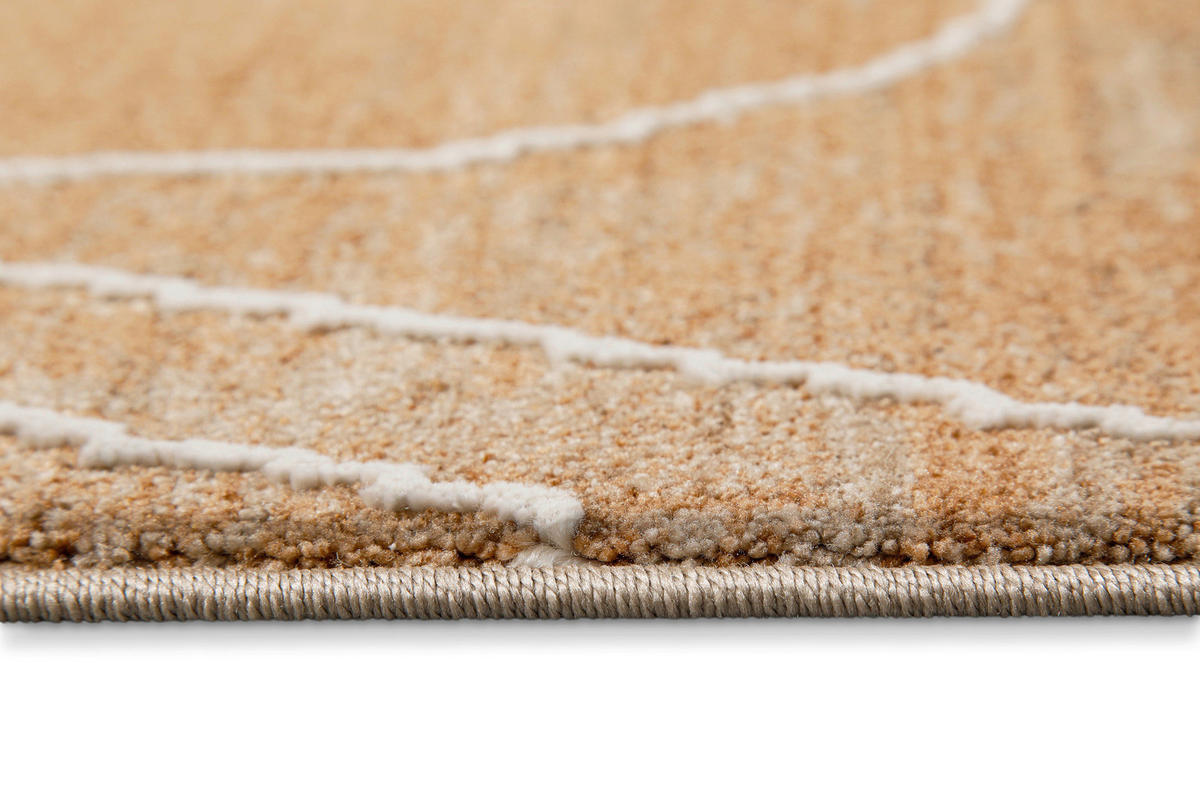 WEBTEPPICH  Wohnzimmer 133/190 cm Esprit Terracotta rechteckig  - Terracotta, Basics, Textil (133/190cm) - Esprit