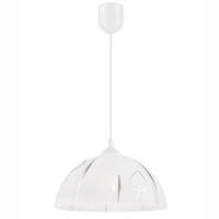 HÄNGELEUCHTE  - Weiß, KONVENTIONELL, Glas/Kunststoff (70/30/30cm)