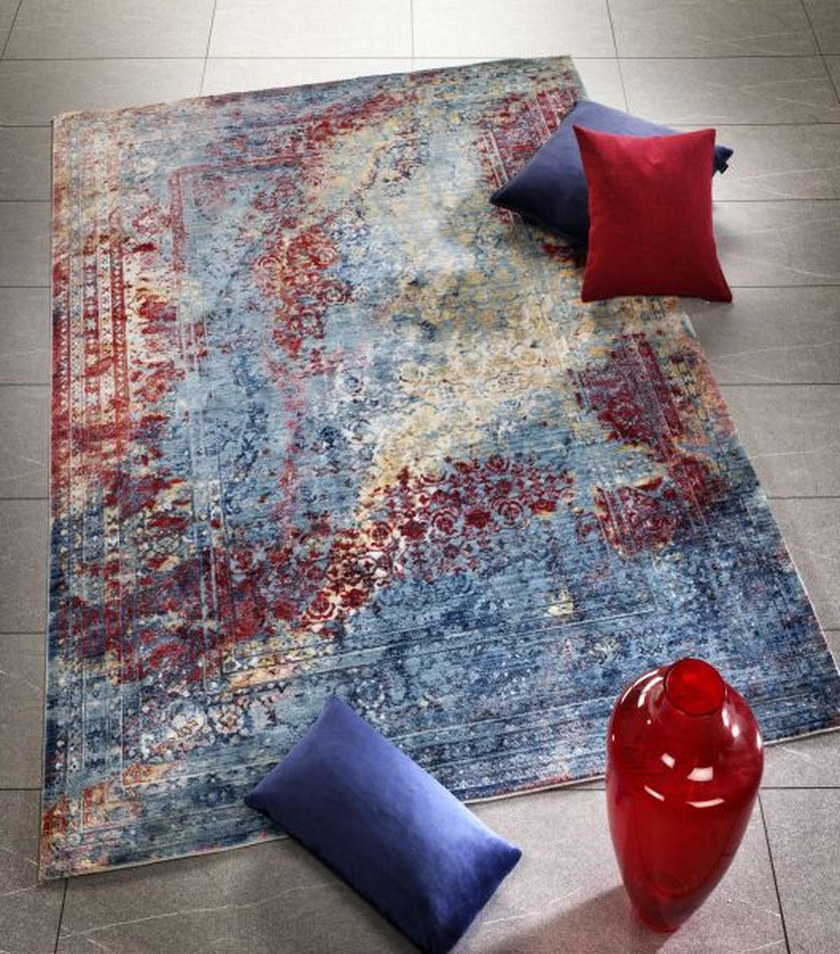 WEBTEPPICH 70/140 cm Rainbow Jane Multicolor  - Multicolor, Basics, Textil (70/140cm) - Novel