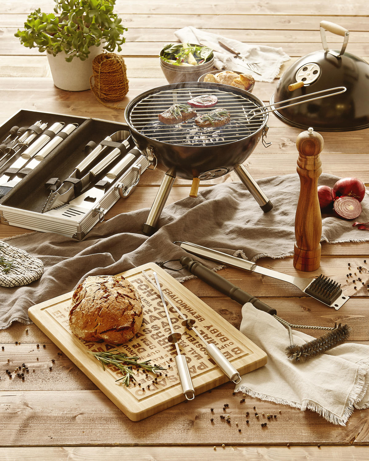 SCHNEIDEBRETT Holz Bambus  - Hellbraun, Basics, Holz (40/30/1,9cm) - Homeware Profession.