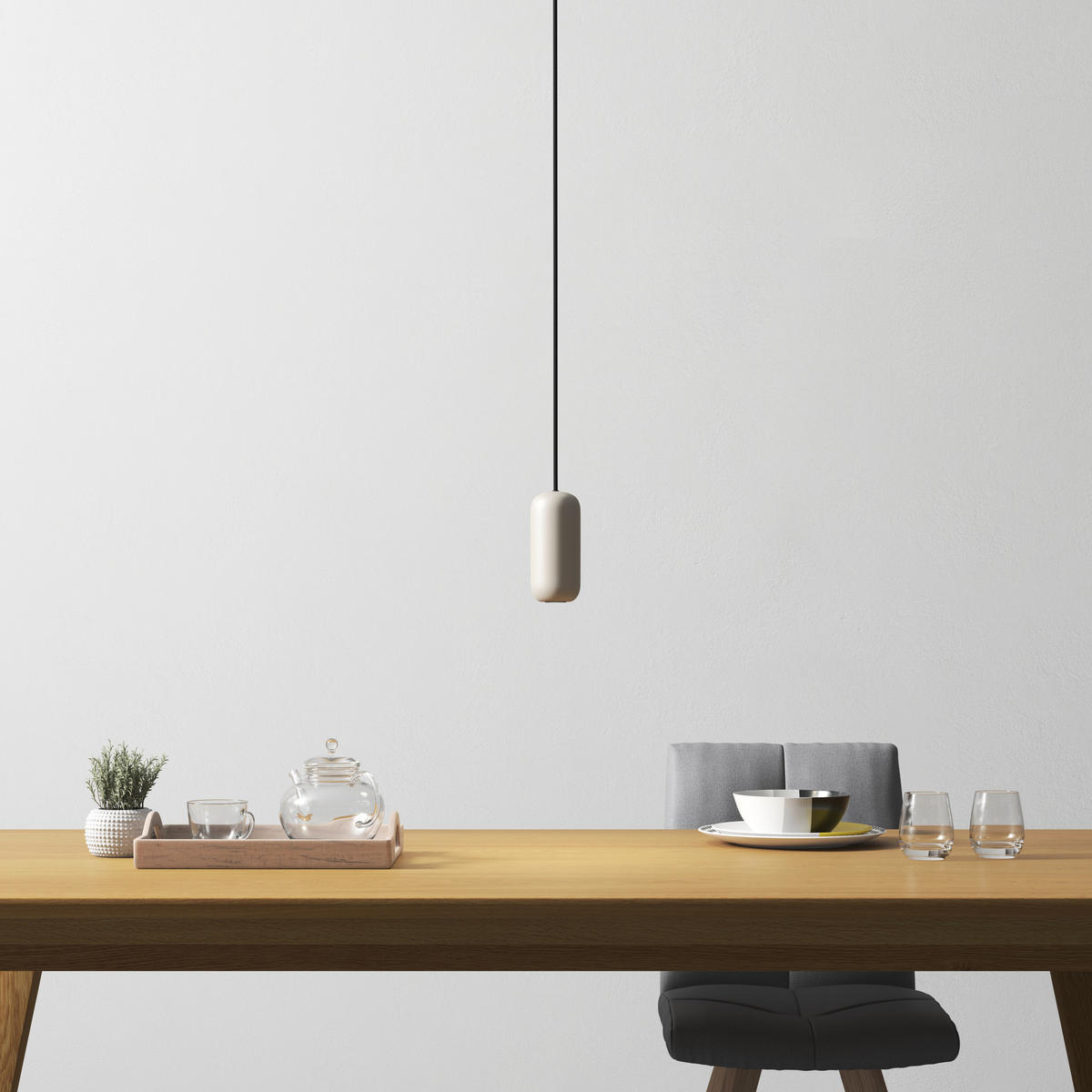 STEHLEUCHTE Paris 28/147 cm   - Sandfarben, Basics, Metall (28/147cm) - Brilliant