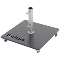 SONNENSCHIRMSTÄNDER Anthrazit, Edelstahlfarben  - Edelstahlfarben/Anthrazit, Basics, Metall (50/8,5/50cm) - KNIRPS