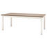 ESSTISCH EICHE NELSON rechteckig Eichefarben, Weiß - Eichefarben/Weiß, Design (160/90/76cm) - Set one by Musterrin