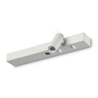 LED-WANDLEUCHTE 22/6/6,5 cm   - Weiß, Basics, Metall (22/6/6,5cm) - Ideal Lux