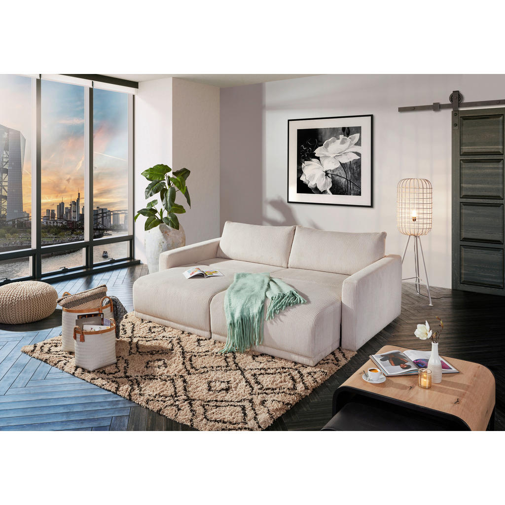 Thumbnail - Livetastic 2,5-Sitzer, Hellgrau, Textil, 240x70x125 cm, einzeln ausziehbar, Wohnzimmer, Sofas & Couches, Sofas, 2-Sitzer...